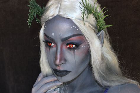 dark elf costume|cosplay dark elf makeup.